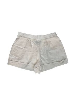 By & By linen blend ivory shorts Women’s  Shorts Sz L